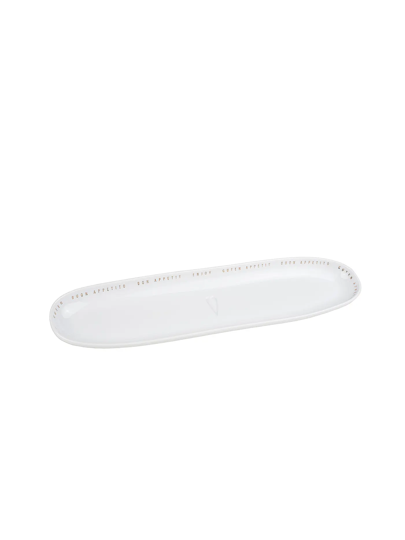 RAEDER | Servierplatte Guten Appetit 40x10x2,3cm | 